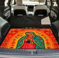 ペイズリー フロア トランクマット 車内 ローライダー アメ車 USDM 08 