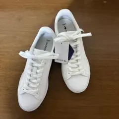 LACOSTE ホワイト スニーカー