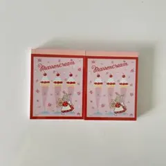 マロンクリーム　ミニメモ帳　サンリオ　100枚入り　2セット　メモ帳