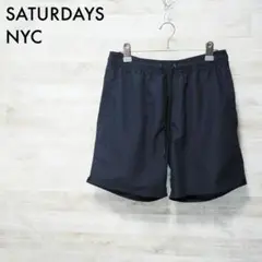 SATURDAYS 19SS Timothy Swim Shorts-Nvy/S