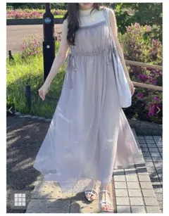 チュール　シアー　ワンピース　インナーセット