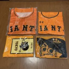 読売ジャイアンツ　オレンジ ユニフォーム＆マフラータオルセット