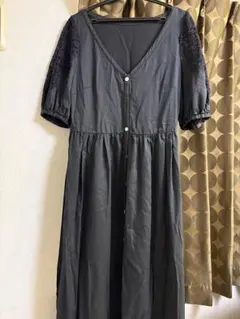 JILL STUART黒ロングワンピース未使用