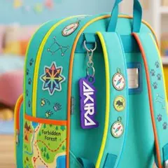 【名入れ・カスタム】オリジナル デザインキーホルダー（全10色・4スタイル）