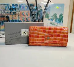 3537] 美品 ＊コッコフィオーレ＊ 長財布 スナップボタン - メルカリ