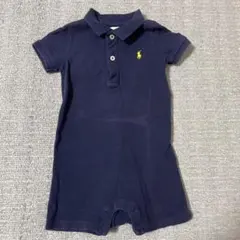 Ralph Lauren ネイビー ポロシャツ ロンパース　9M
