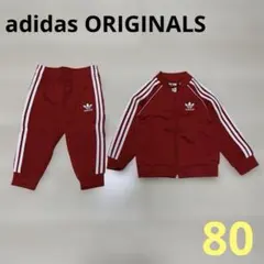アディダスオリジナルス　 アディカラー SST トラックスーツ　80　レッドのサムネイル