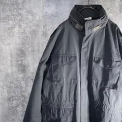 PLUSMORE EXCLUSIVE M-65 ミリタリージャケット　グレー　L
