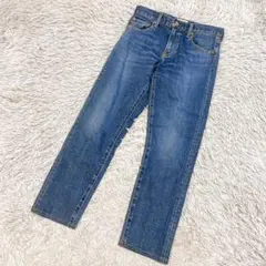 Ungrid アングリッド　ストレッチテーパードデニムパンツ　23インチ　日本製