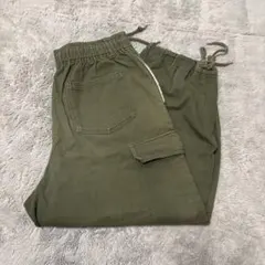 カーゴパンツ オリーブグリーン 4ポケット