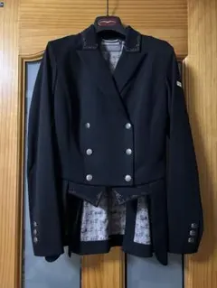 animo レディース　黒　乗馬ジャケット　サイズ38