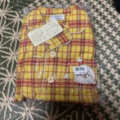 Sirotan チェック柄 キッズパジャマ 100