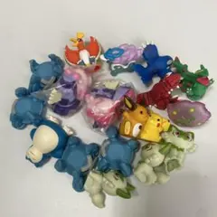 廃盤/当時物】ポケモン フィギュア モンコレ 初期 クリア ラメ