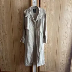 w closet ベージュ ロングトレンチコートのサムネイル