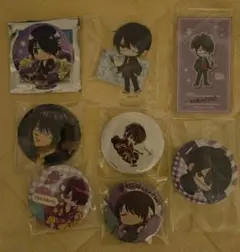 銀魂　銀八先生　高杉　缶バッジなどグッズ整理８点