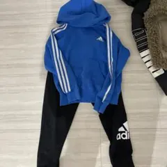 adidas パーカー パンツ セットアップ 上140 下130