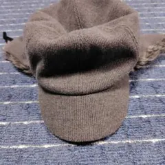 耳あて付きキャップ