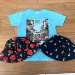 ベトナム　キッズＴシャツ・帽子 3点セット　110〜120、52〜54