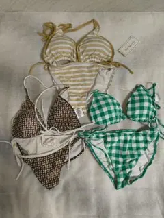 水着 ビキニ 新品未使用 Mサイズ 3着セット