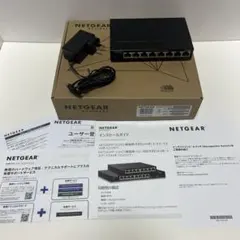NETGEAR GS308T ギガビット 8ポート スマートスイッチ