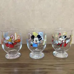 ディズニーのミニグラス3脚セット