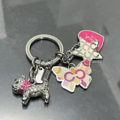 【値下げ】【未使用】コーチ キーホルダー 犬 コーチ キーホルダー 犬のYahoo!オークション(旧ヤフオク!)の