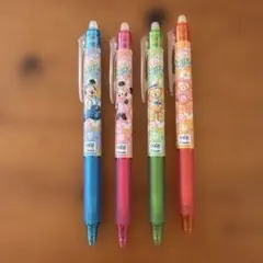 東京ディズニーシー フリクションボールペン 4本セットスプリングヴォヤッジ