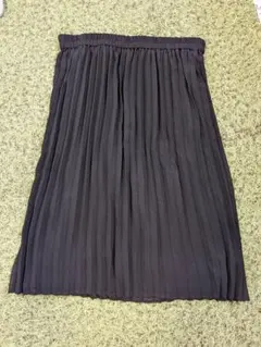 プリーツスカート ブラック