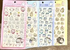 ちいかわ ドロップシール 4枚セット ぷっくり デコ ステッカー