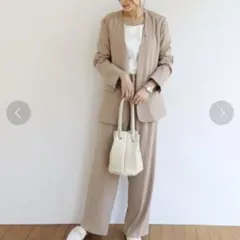 nico.様専用■ アンドミー　とろみ　ジャケット　パンツ　セットアップ　スーツ