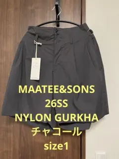 MAATEE&SONS 26SS NYLON GURKHA KHA - メルカリ