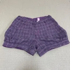 メゾピアノ　ハーフパンツ冬用　Sサイズ140