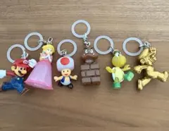 スーパーマリオ ガチャガチャ 6点セット