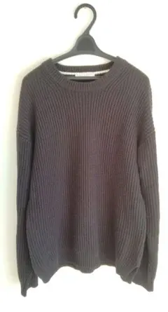 WEGO サイドスリット セーター ニット ブラック