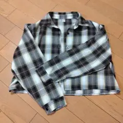 SHEIN チェック柄長袖シャツ Mサイズ