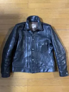 最終値下げ　売り切り　ハイラージレザーズ　ガスリー　馬革　本革レザージージャン型 最終値下げ 売り切り ハイラージレザーズ ガスリー 馬革 本革レザー