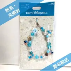 【シー25周年☆スパークリング・ジュビリー】ストラップ（ミッキー＆ミニー） 新品