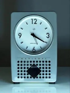 極美品 実働品 NATIONAL トランジスター レトロ アナログ時計