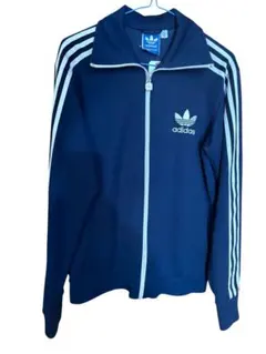 adidas トラックジャケット ネイビー