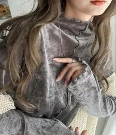 classicalelf シアーベロアトップス　2way