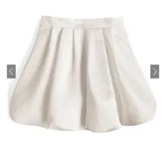 サテンバルーンスカート ru1180