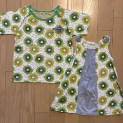 ラグマート　Tシャツ ワンピース　お揃いコーデ　兄妹