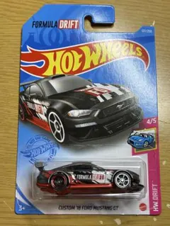 ホットウィール カスタム '18 フォード マスタングGT フォーミュラドリフト