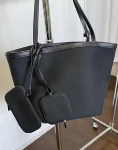 美品 ティファニー バッグ レザー リバーシブル A4 ビンテージ ビジネス 黒 美品 ティファニー バッグ レザー リバーシブル A4 ビンテージ