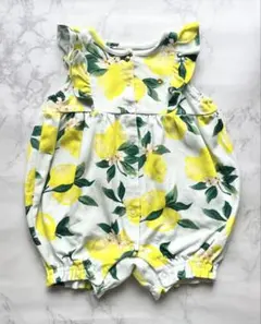 kate spade レモン柄ロンパース 70