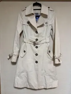 BURBERRY BLUE LABEL アイボリートレンチコート　40サイズ