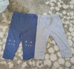 女の子用レギンスセット 80.90cm