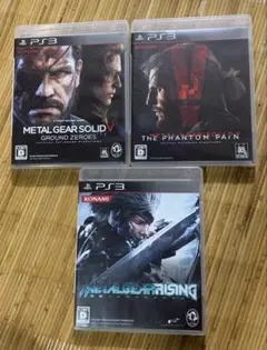 PS3 メタルギア ライジング リベンジェンス、メタルギアソリッド5 2作品