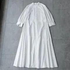 Ballsey（ボールジィ） スパンブロード バックプリーツシャツワンピースのサムネイル