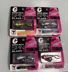 ジャッカル グッドミール スピンブレードプラス 7g 4個セットのサムネイル